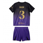 Barcelona Alejandro Balde #3 Uit tenue Kids 2026-27 Korte Mouwen (+ broek)