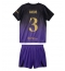 Barcelona Alejandro Balde #3 Uit tenue Kids 2026-27 Korte Mouwen (+ broek)