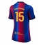 Barcelona Andreas Christensen #15 Thuis tenue Dames 2026-27 Korte Mouwen
