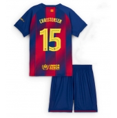 Barcelona Andreas Christensen #15 Thuis tenue Kids 2025-26 Korte Mouwen (+ broek)
