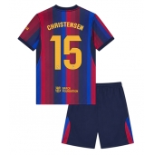 Barcelona Andreas Christensen #15 Thuis tenue Kids 2026-27 Korte Mouwen (+ broek)