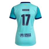 Barcelona Anthony Gordon #17 Derde tenue Dames 2026-27 Korte Mouwen