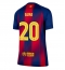 Barcelona Dani Olmo #20 Thuis tenue Dames 2025-26 Korte Mouwen