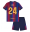 Barcelona Eric Garcia #24 Thuis tenue Kids 2026-27 Korte Mouwen (+ broek)