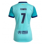 Barcelona Fermin Lopez #7 Derde tenue Dames 2026-27 Korte Mouwen