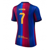 Barcelona Fermin Lopez #7 Thuis tenue Dames 2026-27 Korte Mouwen