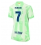 Barcelona Ferran Torres #7 Derde tenue Dames 2024-25 Korte Mouwen