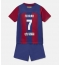 Barcelona Ferran Torres #7 Thuis tenue Kids 2023-24 Korte Mouwen (+ broek)