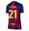 Barcelona Frenkie de Jong #21 Thuis tenue Dames 2025-26 Korte Mouwen
