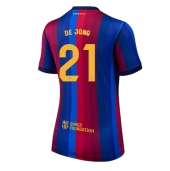 Barcelona Frenkie de Jong #21 Thuis tenue Dames 2026-27 Korte Mouwen
