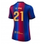 Barcelona Frenkie de Jong #21 Thuis tenue Dames 2026-27 Korte Mouwen