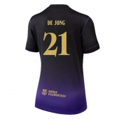Barcelona Frenkie de Jong #21 Uit tenue Dames 2026-27 Korte Mouwen