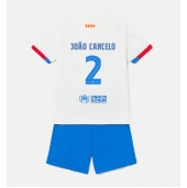 Barcelona Joao Cancelo #2 Uit tenue Kids 2023-24 Korte Mouwen (+ broek)