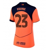 Barcelona Jules Kounde #23 Derde tenue Dames 2025-26 Korte Mouwen
