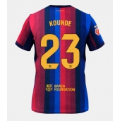 Barcelona Jules Kounde #23 Thuis tenue 2026-27 Korte Mouwen