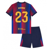 Barcelona Jules Kounde #23 Thuis tenue Kids 2026-27 Korte Mouwen (+ broek)