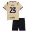 Barcelona Jules Kounde #23 Uit tenue Kids 2025-26 Korte Mouwen (+ broek)