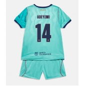 Barcelona Karim Adeyemi #14 Derde tenue Kids 2026-27 Korte Mouwen (+ broek)