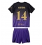 Barcelona Karim Adeyemi #14 Uit tenue Kids 2026-27 Korte Mouwen (+ broek)