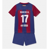 Barcelona Marcos Alonso #17 Thuis tenue Kids 2023-24 Korte Mouwen (+ broek)