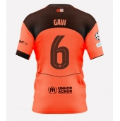 Barcelona Paez Gavi #6 Derde tenue 2025-26 Korte Mouwen