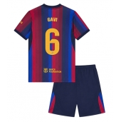 Barcelona Paez Gavi #6 Thuis tenue Kids 2026-27 Korte Mouwen (+ broek)