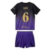 Barcelona Paez Gavi #6 Uit tenue Kids 2026-27 Korte Mouwen (+ broek)