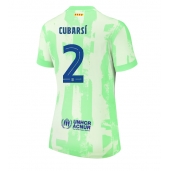 Barcelona Pau Cubarsi #2 Derde tenue Dames 2024-25 Korte Mouwen