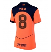 Barcelona Pedri Gonzalez #8 Derde tenue Dames 2025-26 Korte Mouwen