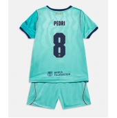 Barcelona Pedri Gonzalez #8 Derde tenue Kids 2026-27 Korte Mouwen (+ broek)