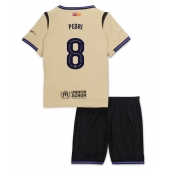 Barcelona Pedri Gonzalez #8 Uit tenue Kids 2025-26 Korte Mouwen (+ broek)