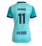 Barcelona Raphinha Belloli #11 Derde tenue Dames 2026-27 Korte Mouwen