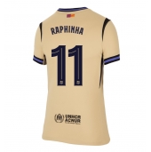 Barcelona Raphinha Belloli #11 Uit tenue Dames 2025-26 Korte Mouwen