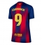 Barcelona Robert Lewandowski #9 Thuis tenue Dames 2025-26 Korte Mouwen