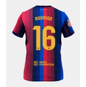 Barcelona Rodri Hernandez #16 Thuis tenue 2026-27 Korte Mouwen