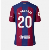 Barcelona Sergi Roberto #20 Thuis tenue Dames 2023-24 Korte Mouwen