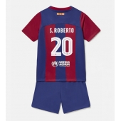 Barcelona Sergi Roberto #20 Thuis tenue Kids 2023-24 Korte Mouwen (+ broek)