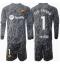 Barcelona Ter Stegen #1 Keeper Derde tenue Kids 2024-25 Lange Mouwen (+ broek)