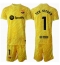 Barcelona Ter Stegen #1 Keeper Thuis tenue Kids 2024-25 Korte Mouwen (+ broek)