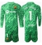 Barcelona Ter Stegen #1 Keeper Uit tenue Kids 2024-25 Lange Mouwen (+ broek)