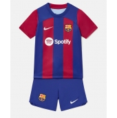 Barcelona Thuis tenue Kids 2023-24 Korte Mouwen (+ broek)