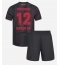 Bayer Leverkusen Edmond Tapsoba #12 Thuis tenue Kids 2025-26 Korte Mouwen (+ broek)