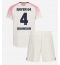 Bayer Leverkusen Jarell Quansah #4 Uit tenue Kids 2025-26 Korte Mouwen (+ broek)