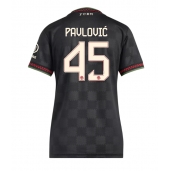 Bayern Munich Aleksandar Pavlovic #45 Derde tenue Dames 2025-26 Korte Mouwen