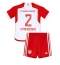 Bayern Munich Dayot Upamecano #2 Thuis tenue Kids 2023-24 Korte Mouwen (+ broek)