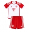Bayern Munich Harry Kane #9 Thuis tenue Kids 2023-24 Korte Mouwen (+ broek)