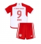 Bayern Munich Harry Kane #9 Thuis tenue Kids 2023-24 Korte Mouwen (+ broek)