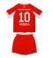 Bayern Munich Jamal Musiala #10 Thuis tenue Kids 2025-26 Korte Mouwen (+ broek)