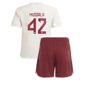 Bayern Munich Jamal Musiala #42 Derde tenue Kids 2023-24 Korte Mouwen (+ broek)