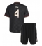 Bayern Munich Jonathan Tah #4 Derde tenue Kids 2025-26 Korte Mouwen (+ broek)